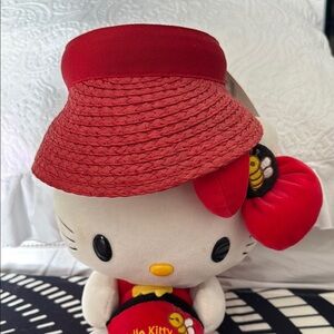 Zara straw  Red hat